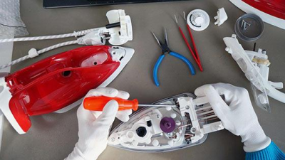 Reparación de pequeños electrodomésticos y herramientas eléctricas